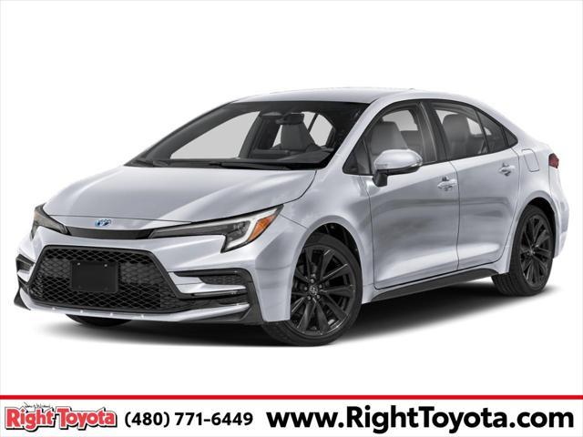 new 2025 Toyota Corolla Hybrid car, priced at $28,304