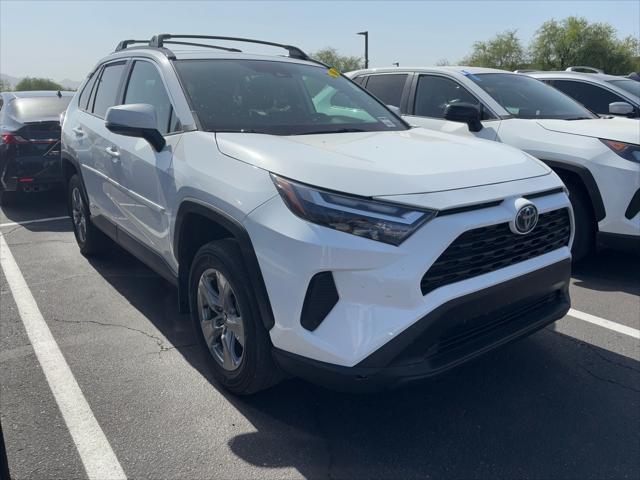 used 2022 Toyota RAV4 Hybrid car, priced at $34,203