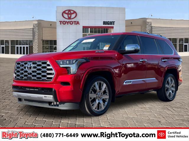 used 2025 Toyota Sequoia car, priced at $76,461