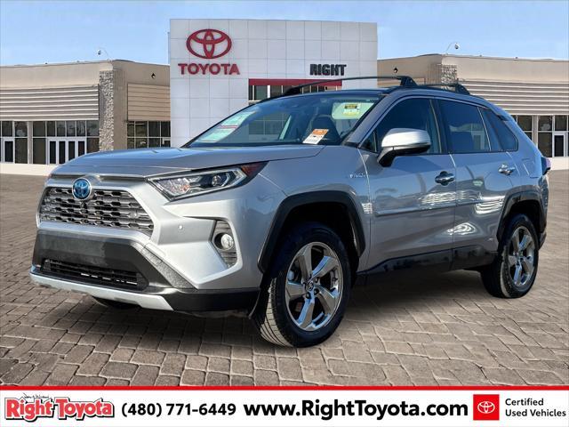 used 2019 Toyota RAV4 Hybrid car, priced at $29,714