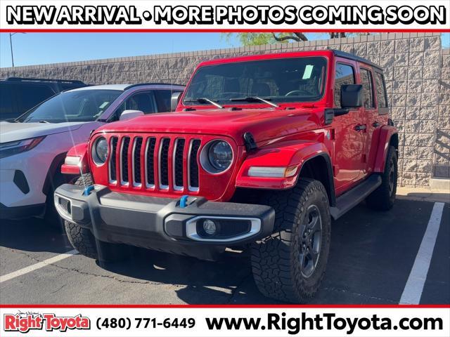 used 2023 Jeep Wrangler 4xe car, priced at $32,653