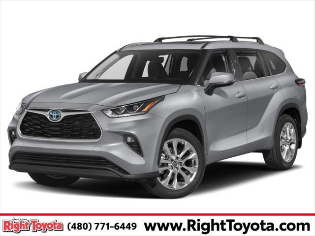 new 2025 Toyota Highlander Hybrid car, priced at $53,928