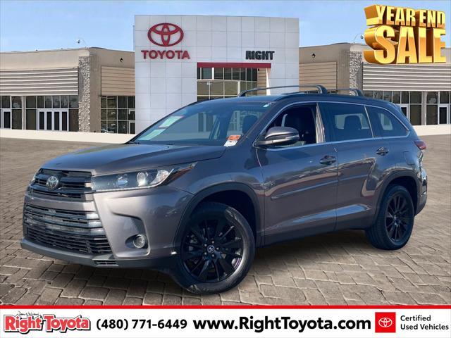 used 2019 Toyota Highlander car, priced at $24,987