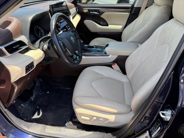 used 2021 Toyota Highlander car, priced at $34,255