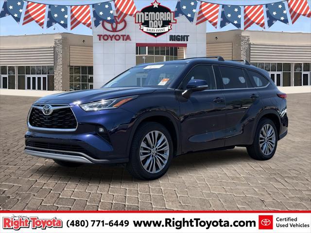 used 2021 Toyota Highlander car, priced at $34,255