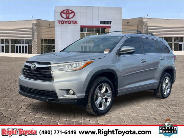 used 2015 Toyota Highlander car, priced at $17,949