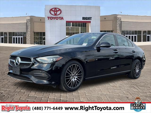 used 2024 Mercedes-Benz C-Class car, priced at $34,396
