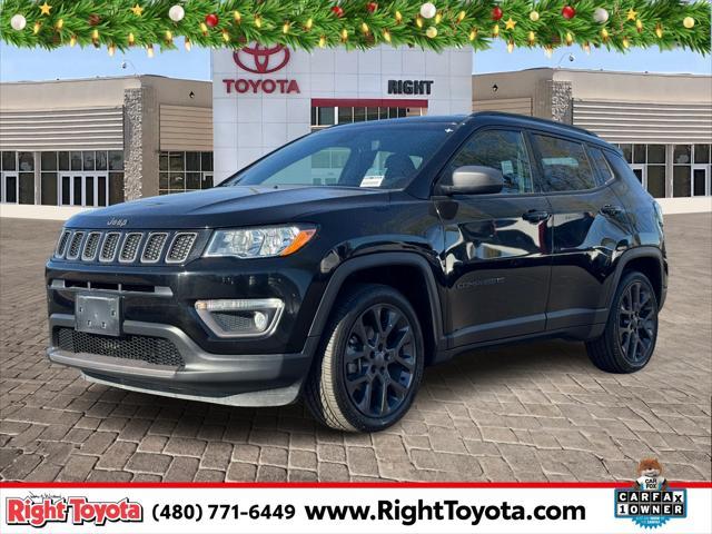 used 2021 Jeep Compass car, priced at $16,387