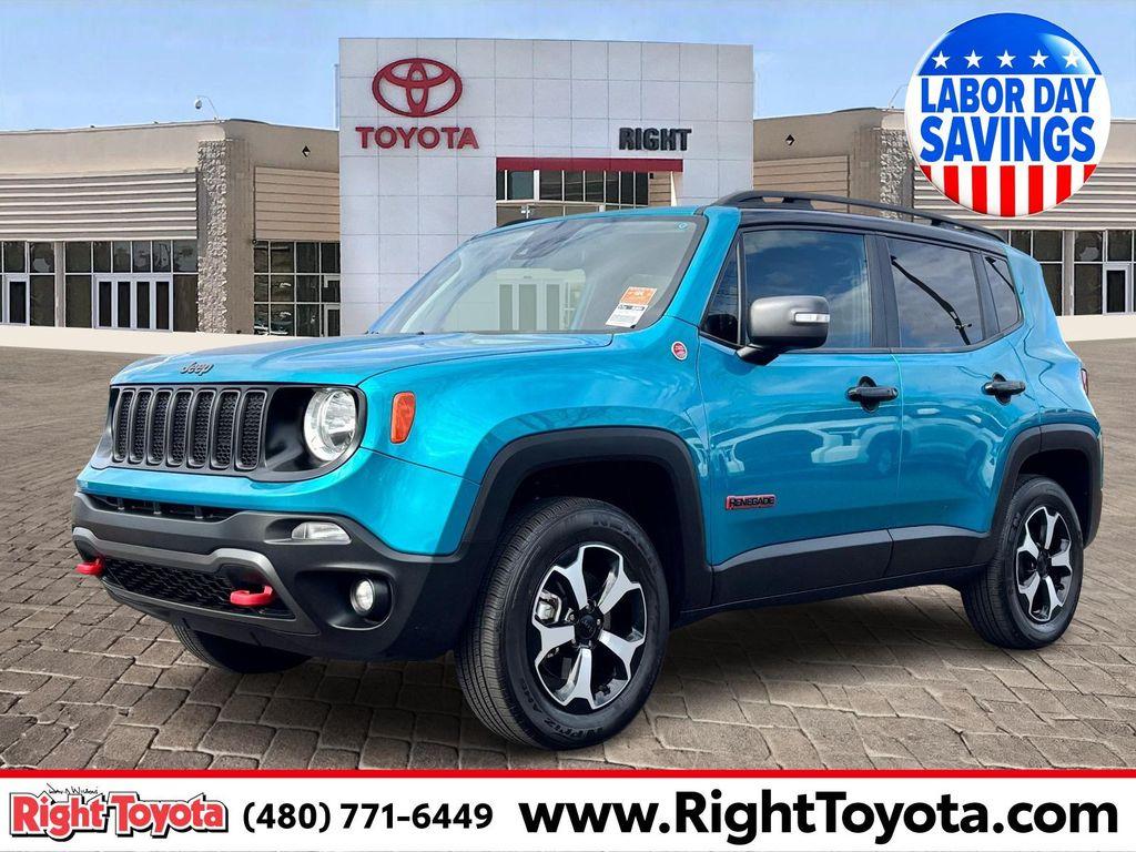 used 2021 Jeep Renegade car, priced at $15,877