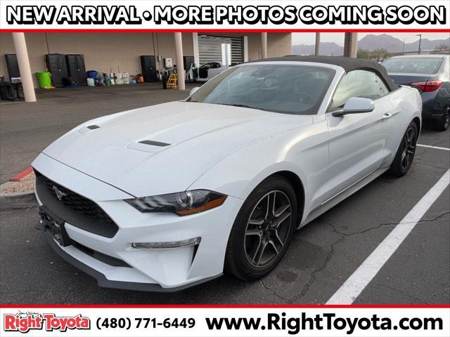 used 2022 Ford Mustang car, priced at $18,399