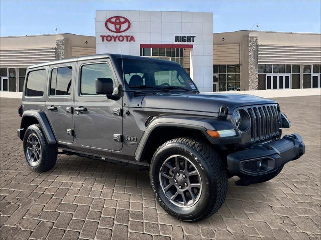 used 2021 Jeep Wrangler Unlimited car, priced at $29,977