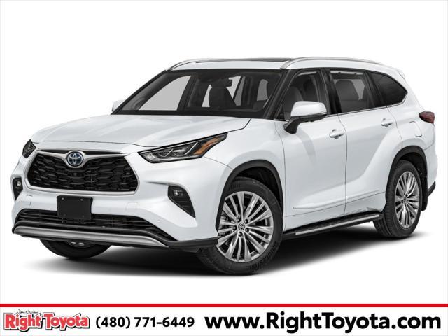 new 2025 Toyota Highlander Hybrid car, priced at $57,457