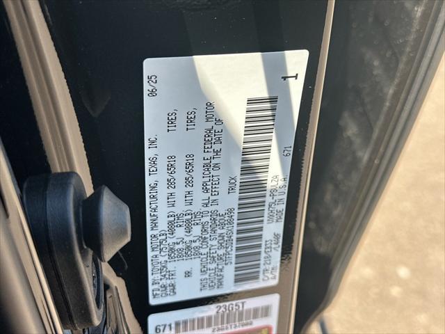 new 2025 Toyota Tundra Hybrid car, priced at $77,434