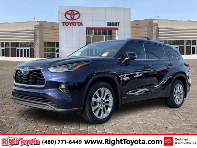 used 2023 Toyota Highlander Hybrid car, priced at $60,999
