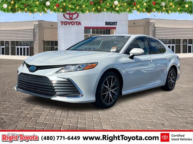 used 2022 Toyota Camry Hybrid car, priced at $27,788