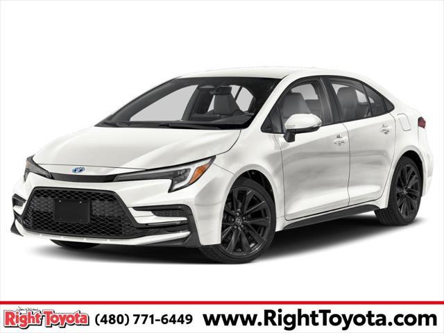 new 2025 Toyota Corolla Hybrid car, priced at $29,986