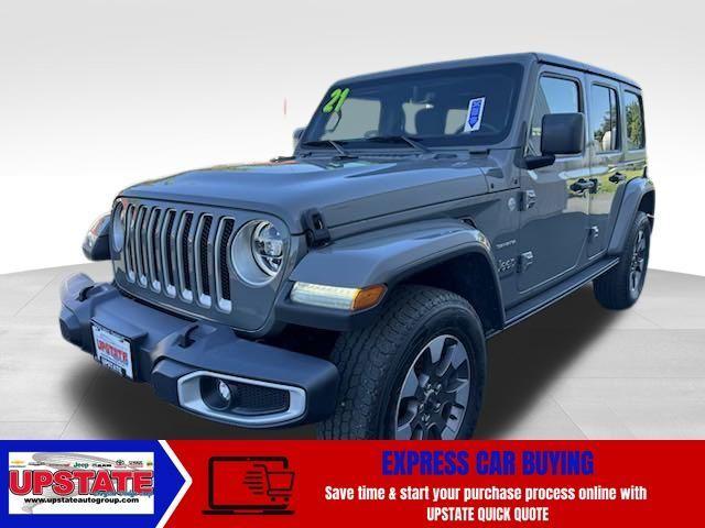 used 2021 Jeep Wrangler Unlimited car, priced at $33,981