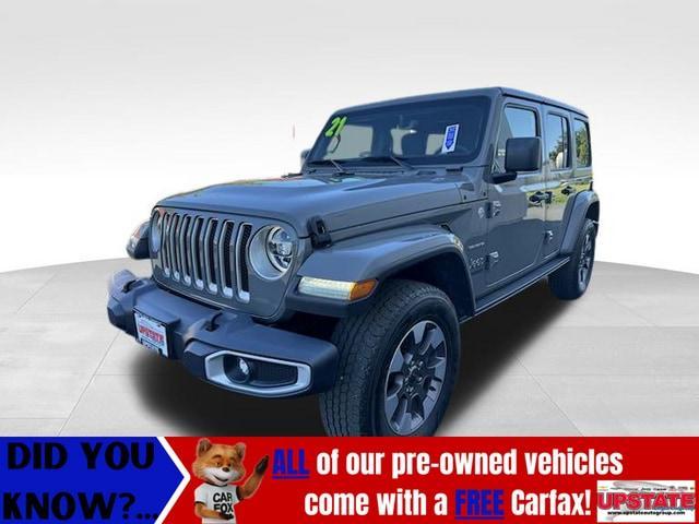 used 2021 Jeep Wrangler Unlimited car, priced at $38,899