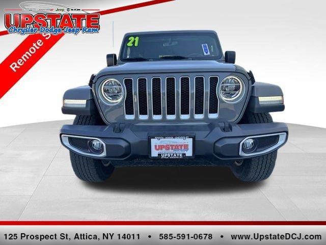 used 2021 Jeep Wrangler Unlimited car, priced at $35,629