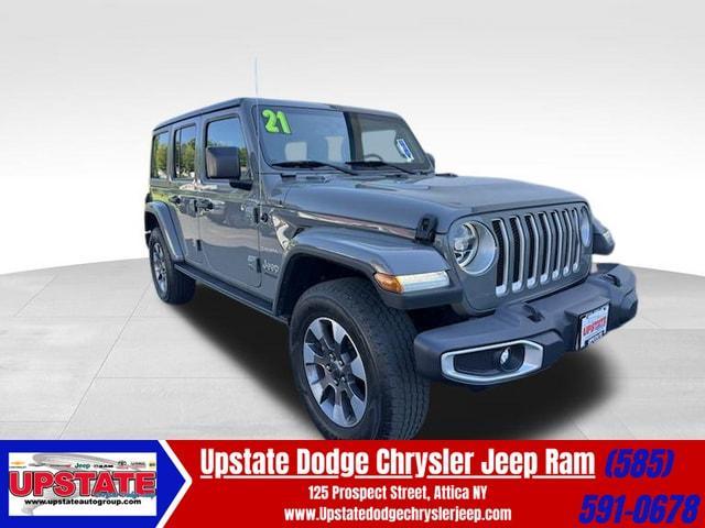 used 2021 Jeep Wrangler Unlimited car, priced at $38,899