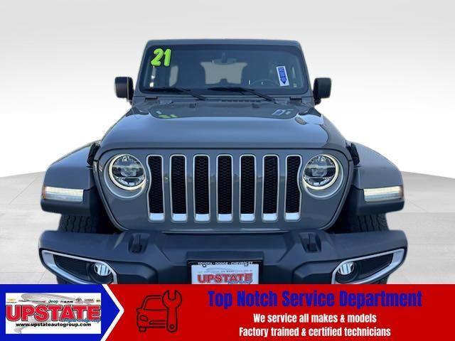 used 2021 Jeep Wrangler Unlimited car, priced at $33,981