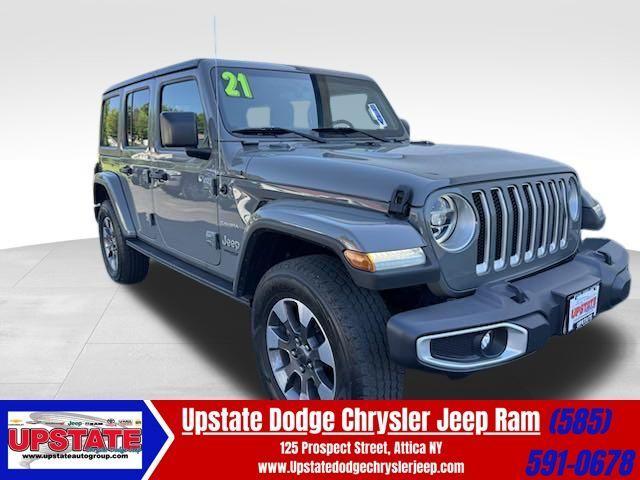 used 2021 Jeep Wrangler Unlimited car, priced at $35,629