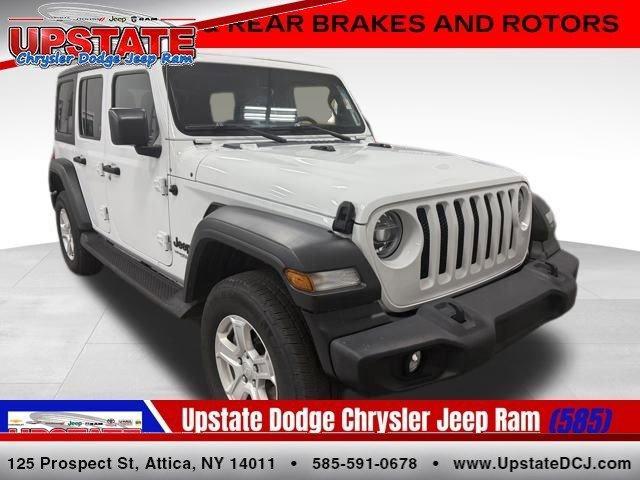 used 2022 Jeep Wrangler Unlimited car, priced at $32,858