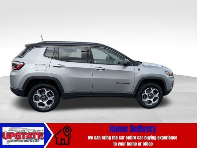 used 2022 Jeep Compass car, priced at $25,628
