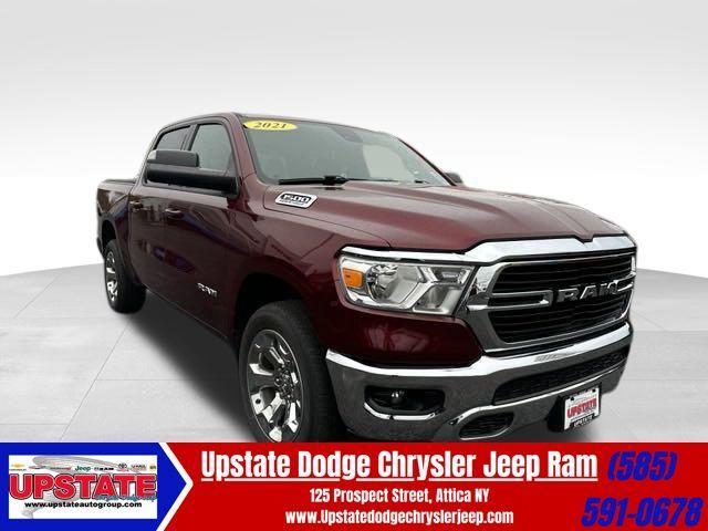 used 2021 Ram 1500 car, priced at $36,424