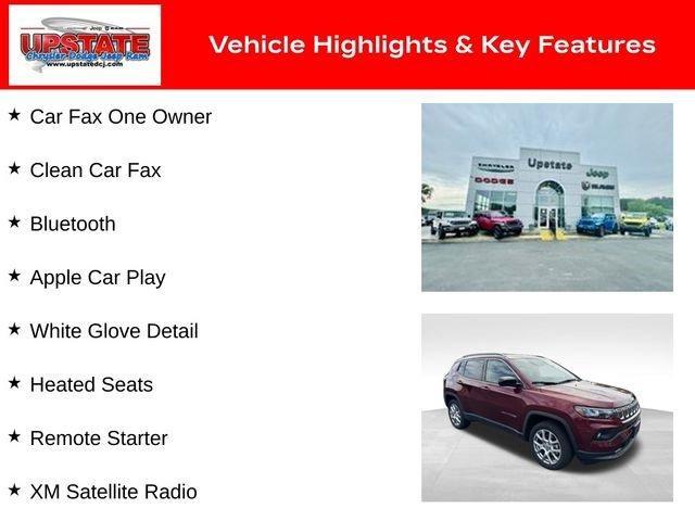 used 2022 Jeep Compass car, priced at $24,987