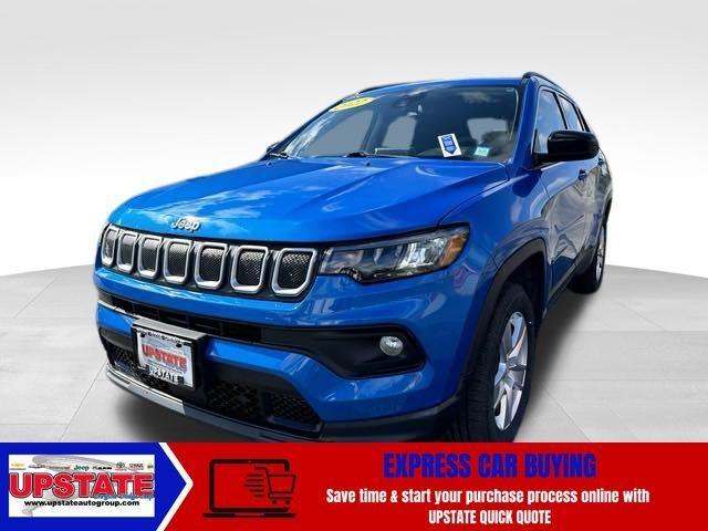 used 2022 Jeep Compass car, priced at $19,562