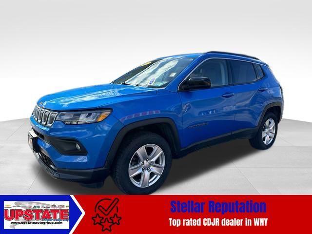 used 2022 Jeep Compass car, priced at $19,562