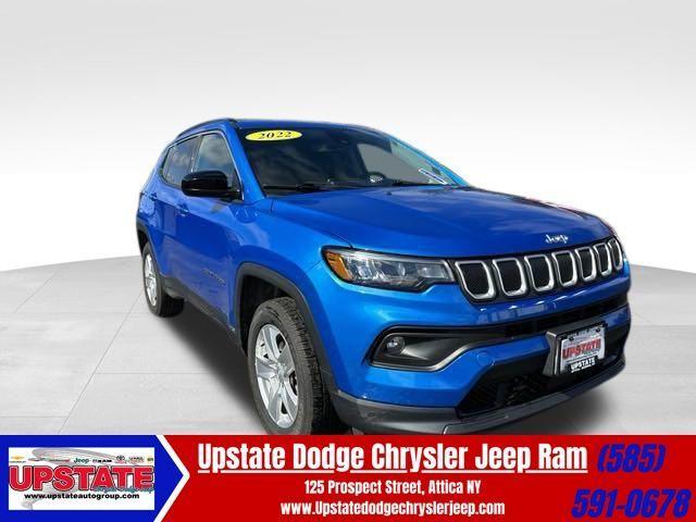 used 2022 Jeep Compass car, priced at $19,848