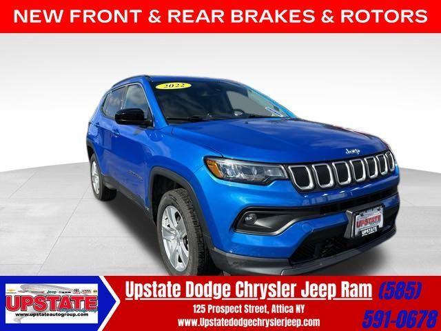 used 2022 Jeep Compass car, priced at $19,411