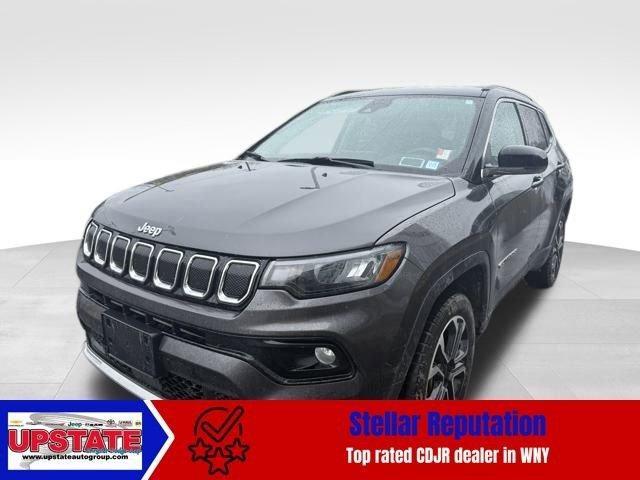 used 2022 Jeep Compass car, priced at $23,437