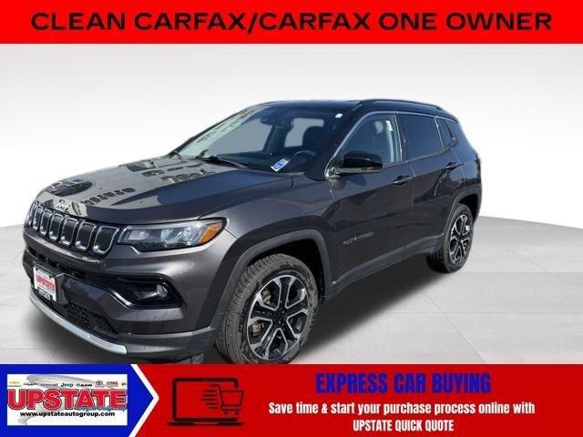 used 2022 Jeep Compass car, priced at $21,634