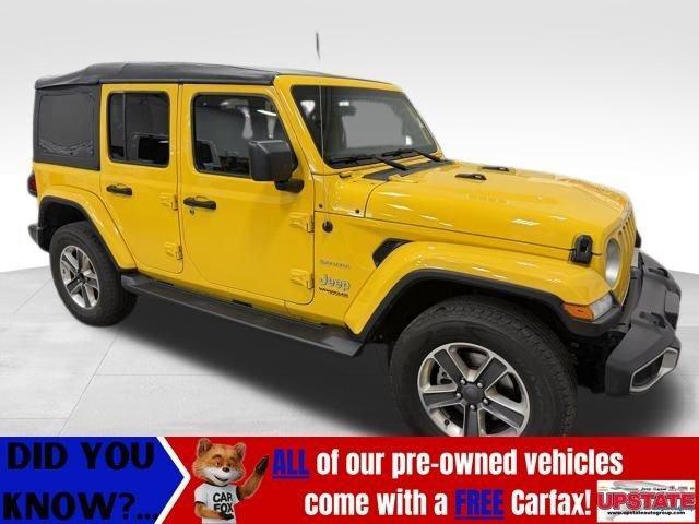used 2021 Jeep Wrangler Unlimited car, priced at $28,962