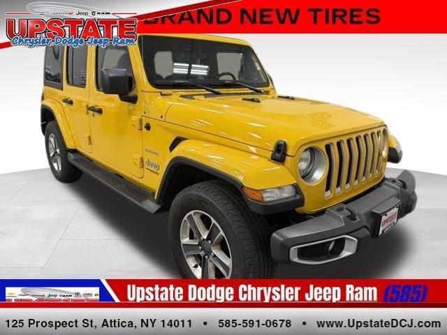 used 2021 Jeep Wrangler Unlimited car, priced at $28,962