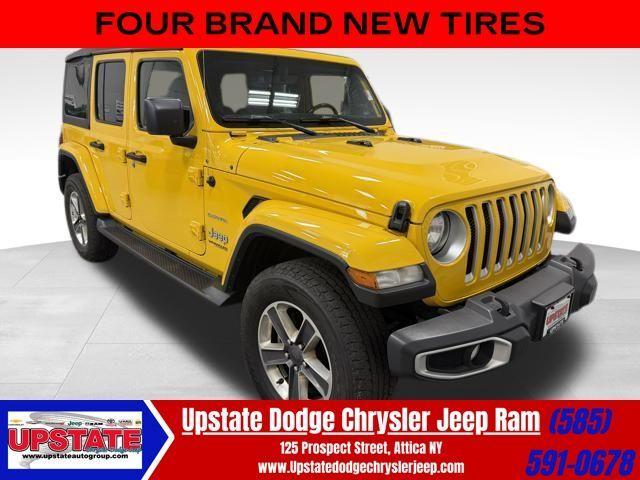used 2021 Jeep Wrangler Unlimited car, priced at $27,998