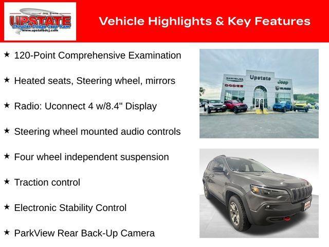 used 2022 Jeep Cherokee car, priced at $27,372