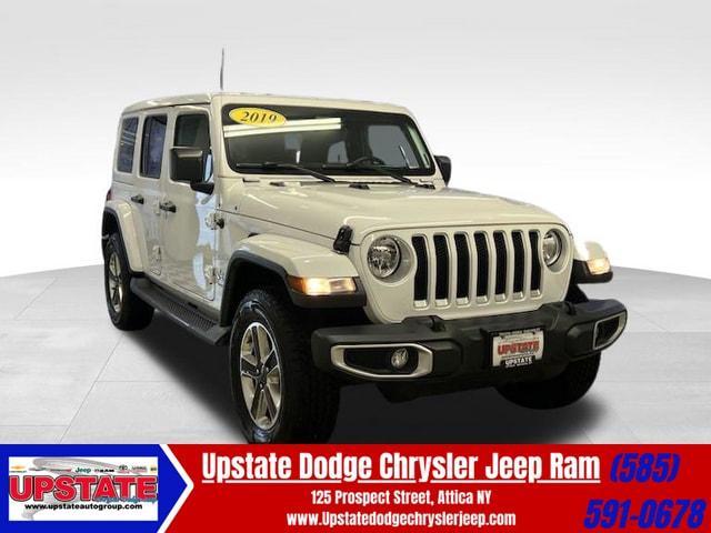 used 2019 Jeep Wrangler Unlimited car, priced at $33,596
