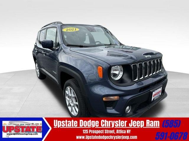 used 2021 Jeep Renegade car, priced at $22,395