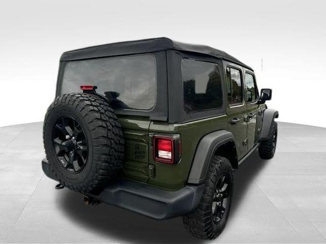 used 2021 Jeep Wrangler Unlimited car, priced at $29,712