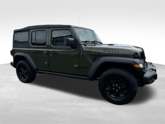 used 2021 Jeep Wrangler Unlimited car, priced at $33,316