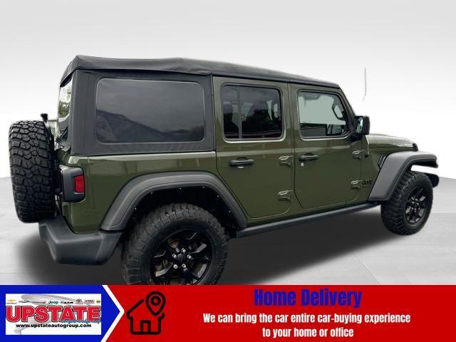 used 2021 Jeep Wrangler Unlimited car, priced at $33,316