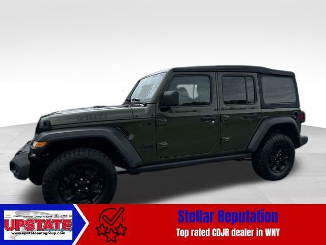 used 2021 Jeep Wrangler Unlimited car, priced at $33,316