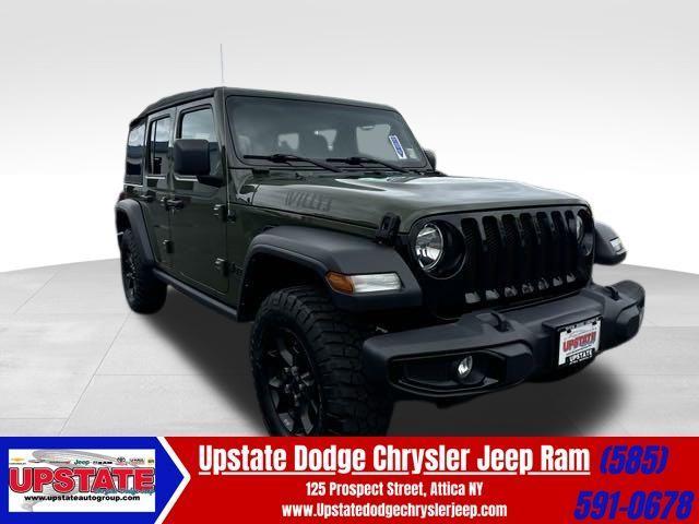 used 2021 Jeep Wrangler Unlimited car, priced at $33,316