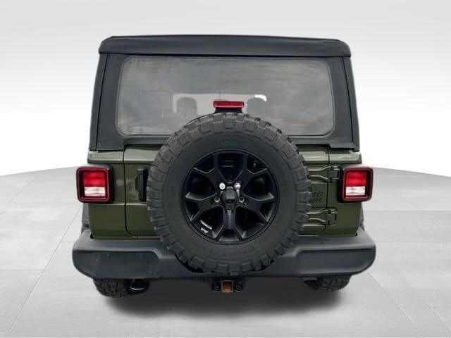 used 2021 Jeep Wrangler Unlimited car, priced at $33,316