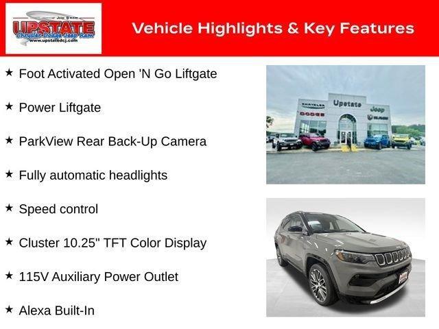 used 2022 Jeep Compass car, priced at $25,474