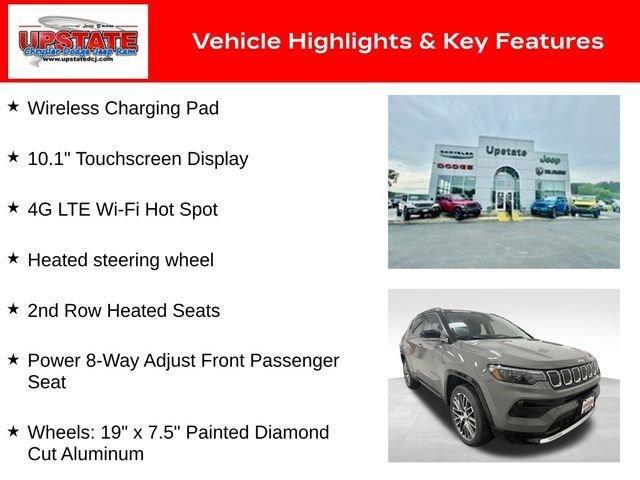 used 2022 Jeep Compass car, priced at $25,474